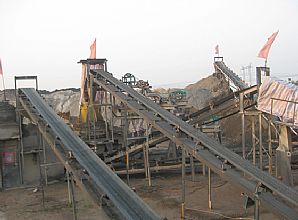 砂石生產(chǎn)用戶現(xiàn)場(chǎng)